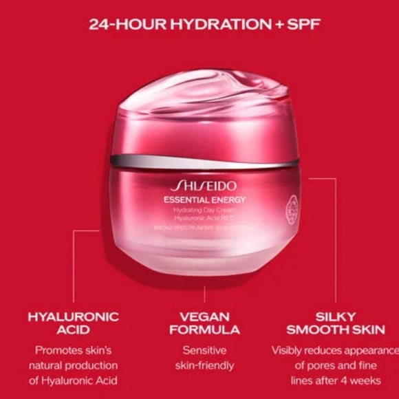 Shiseido Essential Energy Hydrating Day Cream SPF 20 50ml BRAND NEW/SEALED - Picture 4 of 7